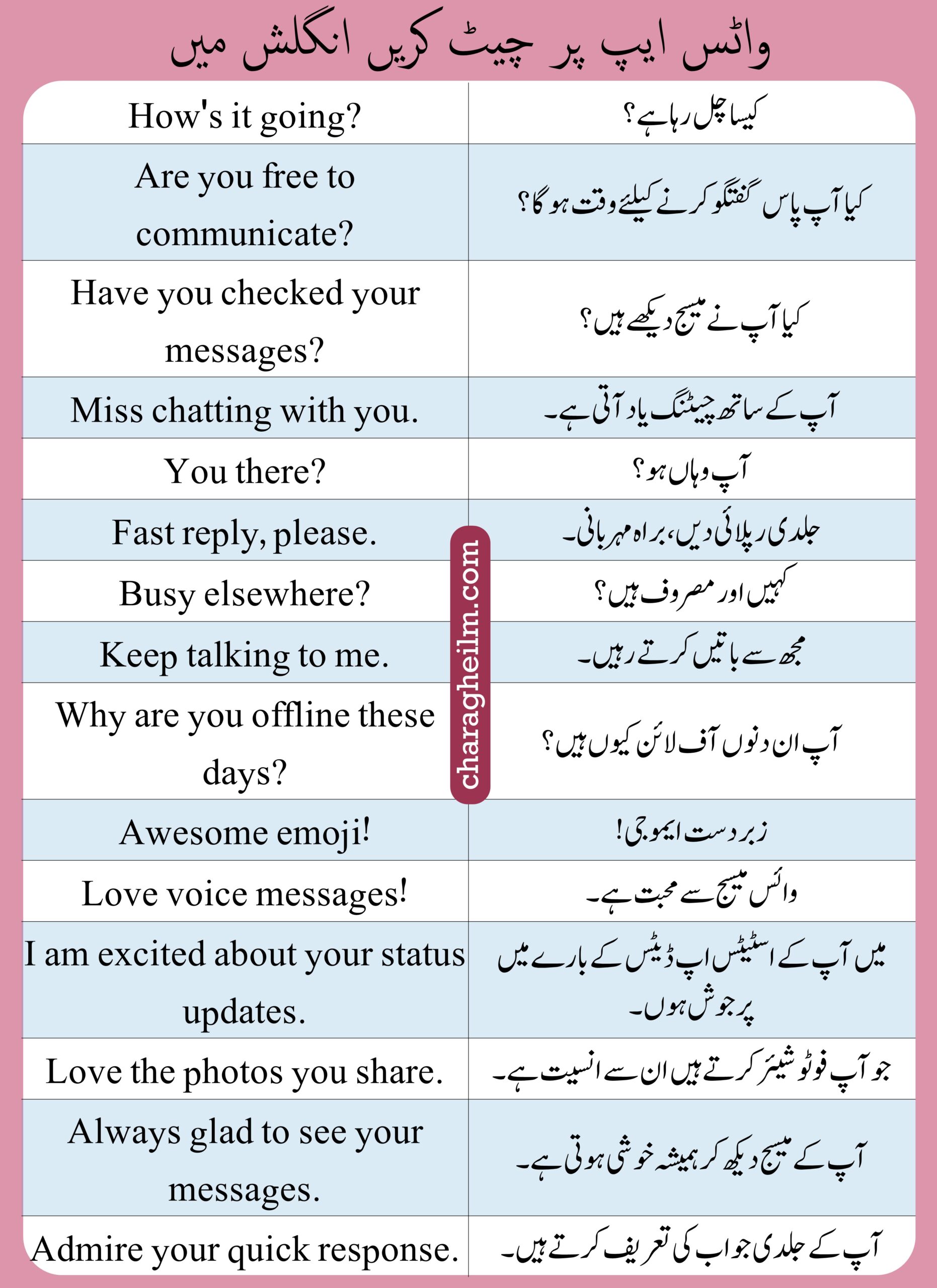 Sentences For WhatsApp